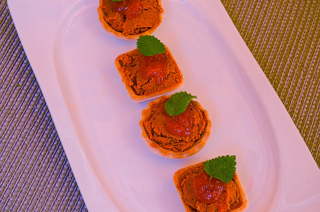 Barquitas de Mousse de Escalivada