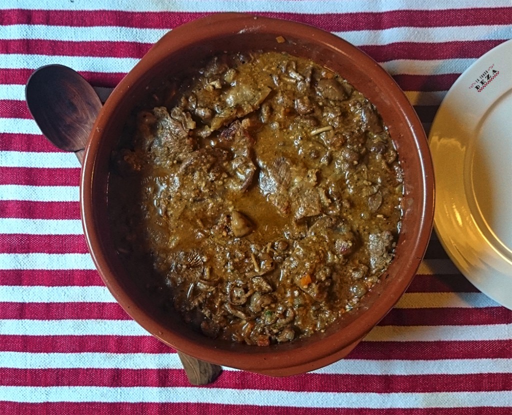Fricandó amb carreretes i vermut
